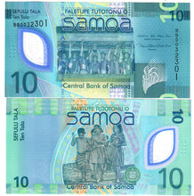 Load image into Gallery viewer, Samoa 10x 10 Tala 2023 UNC &quot;BB&quot;
