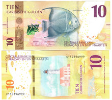 Load image into Gallery viewer, SET Curacao and Sint Maarten (St Martin) 10, 20 &amp; 50 Caribbean Guilders 2025 UNC
