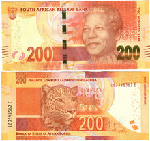 Load image into Gallery viewer, South Africa 200 Rand 2015 aUNC
