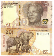 Load image into Gallery viewer, South Africa 10x 20 Rand 2023 UNC &quot;Kganyago&quot;
