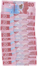 Load image into Gallery viewer, Zambia 10x 20 Kwacha 2024 (2025) UNC
