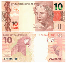 Load image into Gallery viewer, SET Brazil 2, 5 &amp; 10 Reais 2010 (2019-22) UNC
