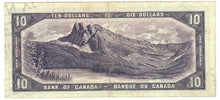 Load image into Gallery viewer, Canada 10 Dollars 1954 F &quot;B/D&quot; Coyne-Towers Devil&#39;s Face [1]
