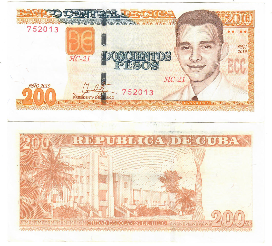 Caribbean 200 Pesos Nacionales 2019 EF