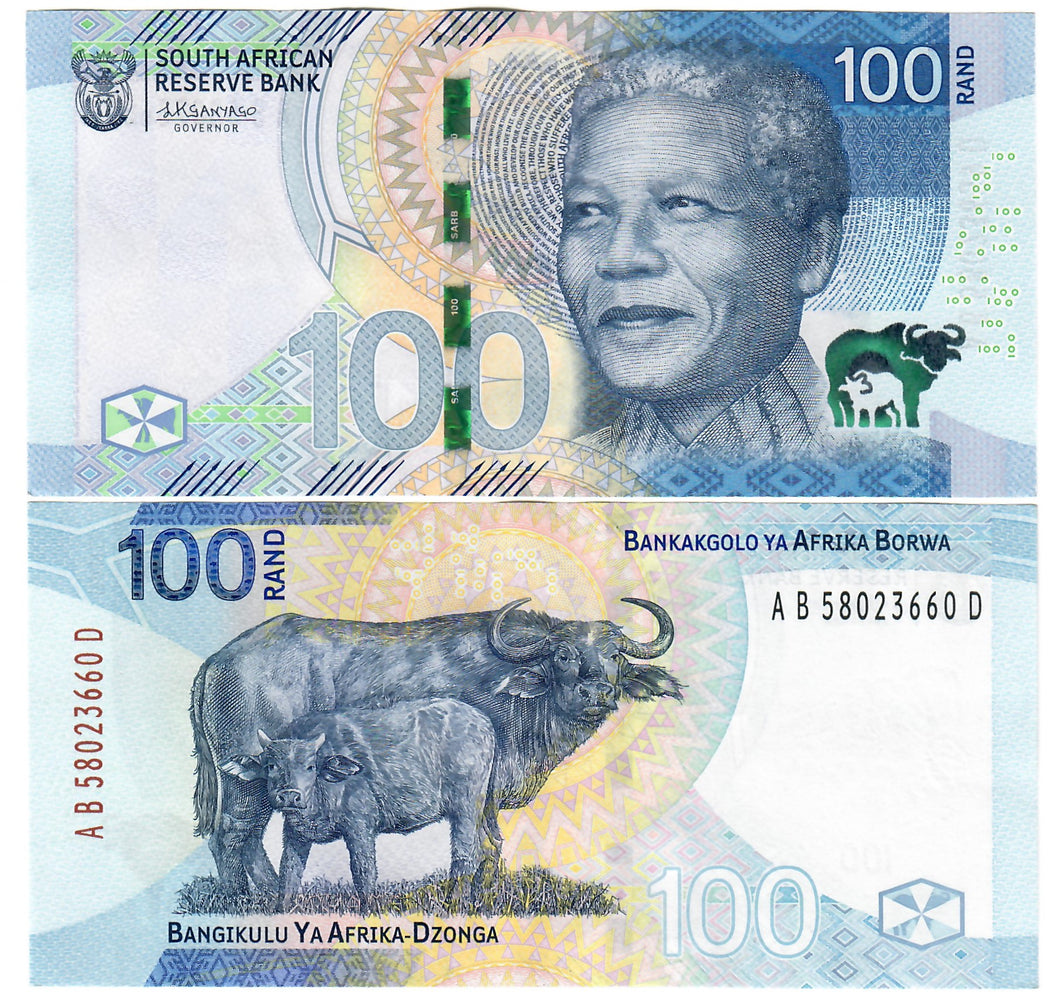 South Africa 100 Rand 2023 aUNC