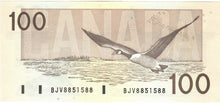 Load image into Gallery viewer, Canada 100 Dollars 1988 UNC &quot;BJV&quot; Knight-Dodge RADAR
