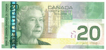 Load image into Gallery viewer, Canada 20 Dollars 2004 (2007) VF/EF &quot;ELF&quot; Jenkins-Dodge
