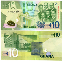 Load image into Gallery viewer, Ghana 10 Cedis 2022 UNC
