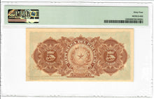 Load image into Gallery viewer, Paraguay 5 Pesos = 1/2 Peso Oro 1907 Choice UNC PMG Graded 64
