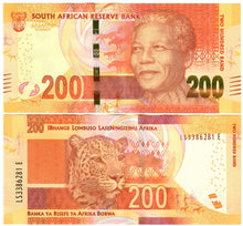 Load image into Gallery viewer, South Africa 200 Rand 2015 aUNC
