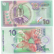 Load image into Gallery viewer, SET Suriname 5, 10 &amp; 25 Gulden (Guilders) 2000 UNC
