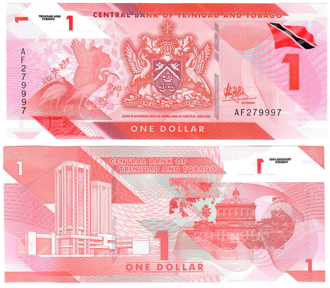 Trinidad and Tobago 1 Dollar 2020 UNC