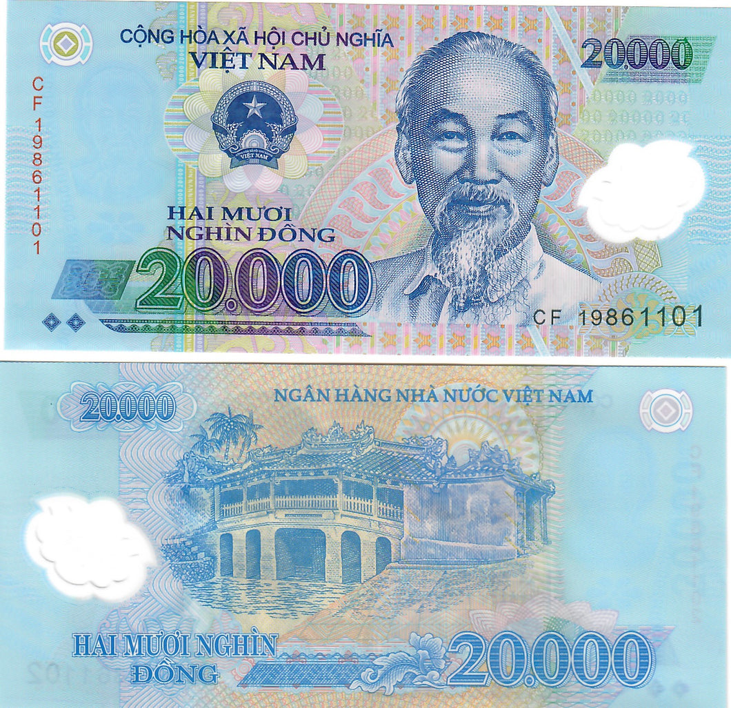 Vietnam 20000 Dong 2019 UNC