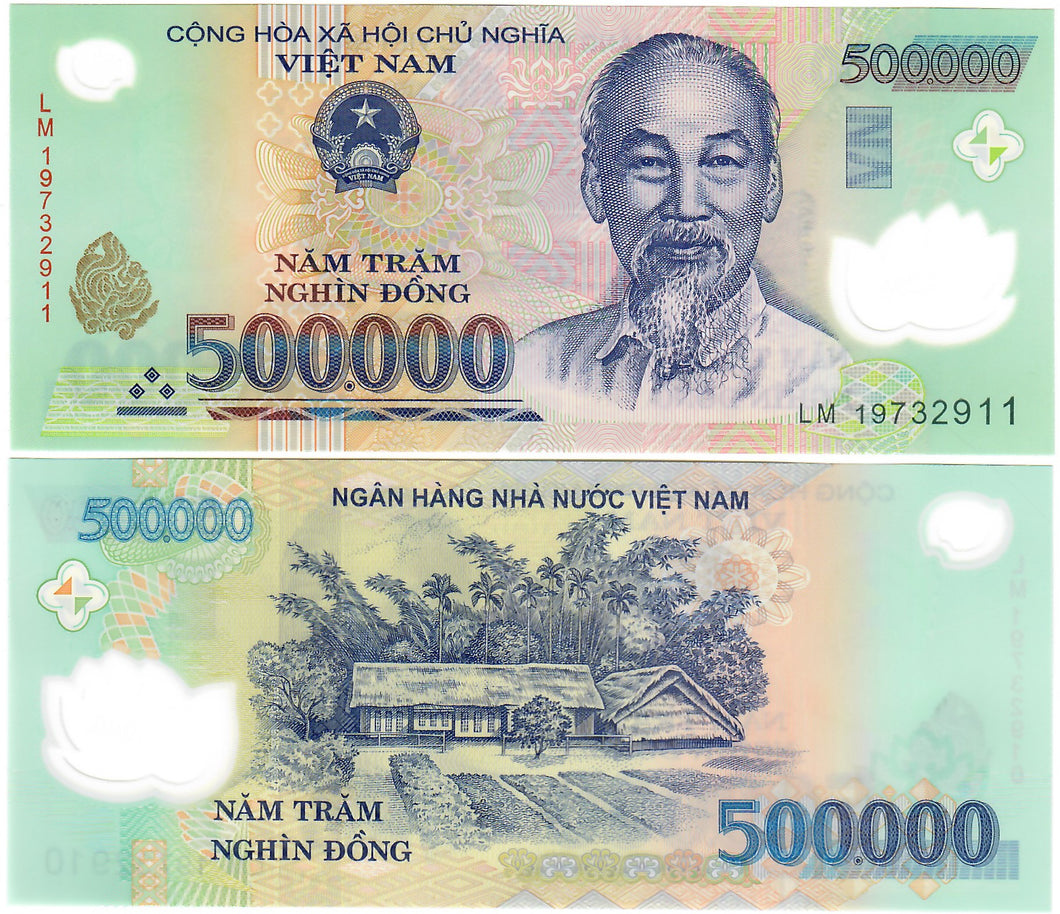 Vietnam 500,000 Dong 2019 UNC
