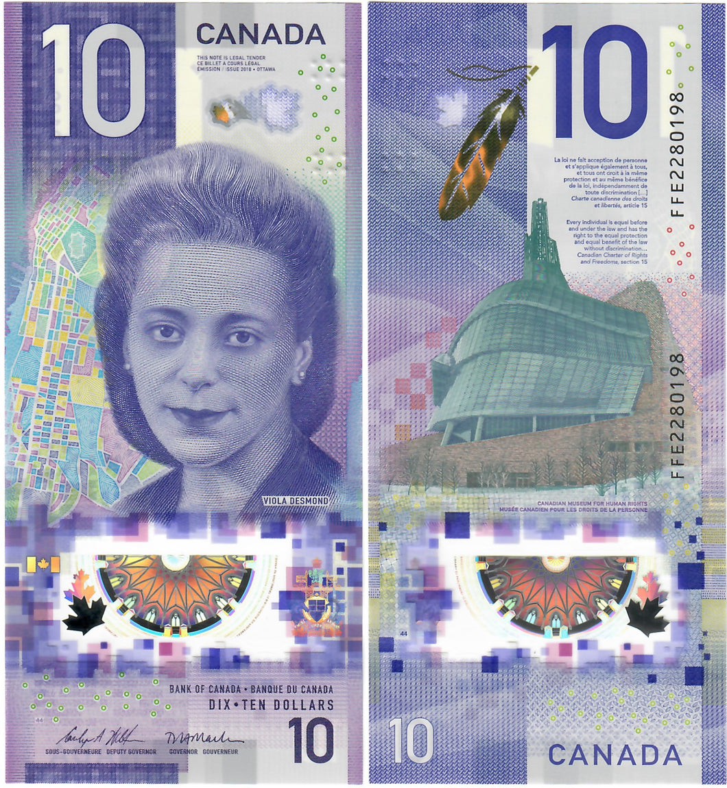 Canada 10 Dollars 2018 (2021) 