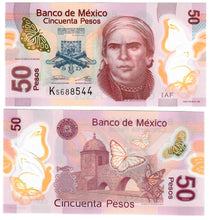 Load image into Gallery viewer, Mexico 50 Pesos 2019 UNC
