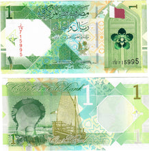 Load image into Gallery viewer, Qatar 10x 1 Riyal 2020 UNC
