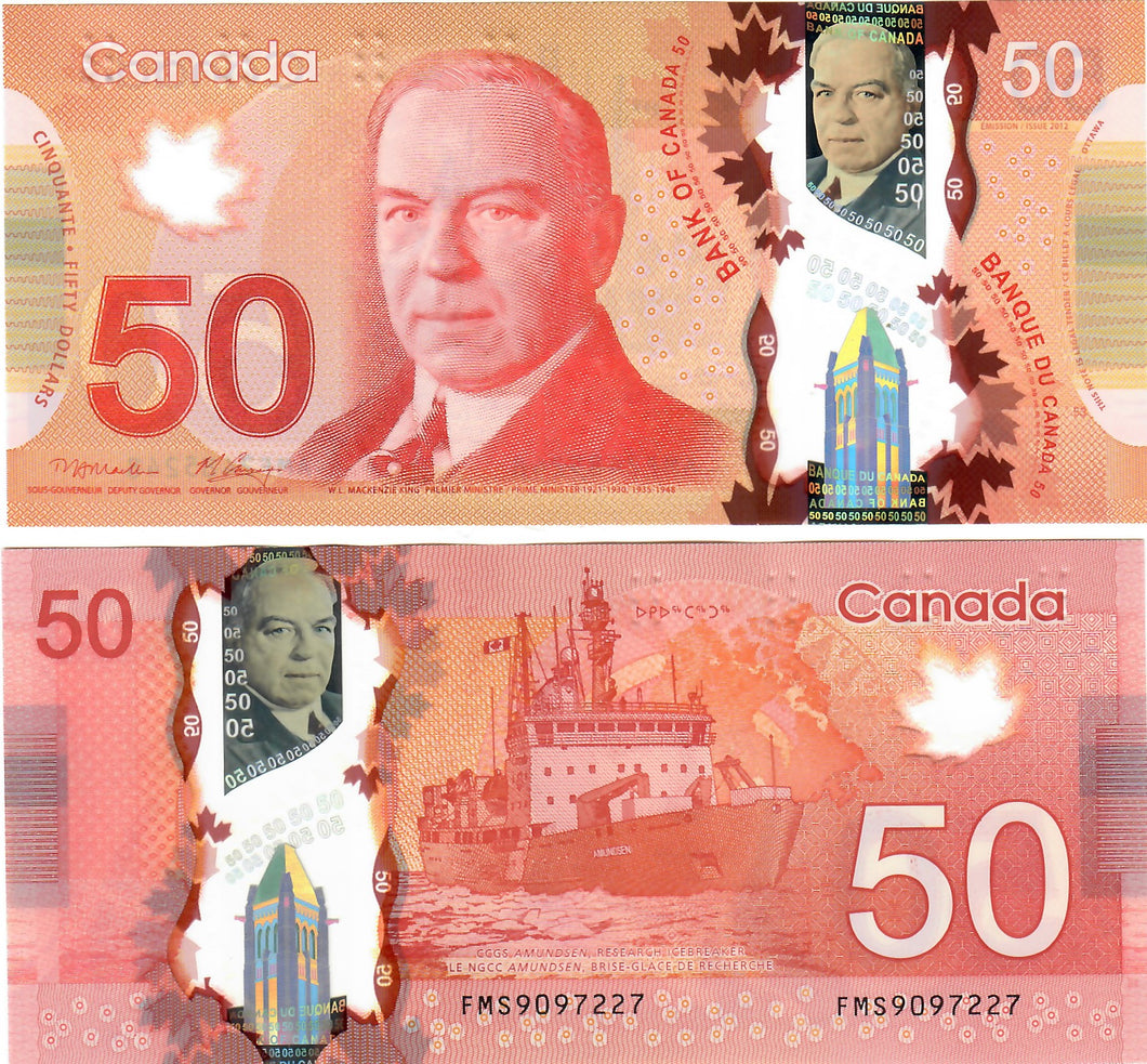 Canada 50 Dollars 2012 