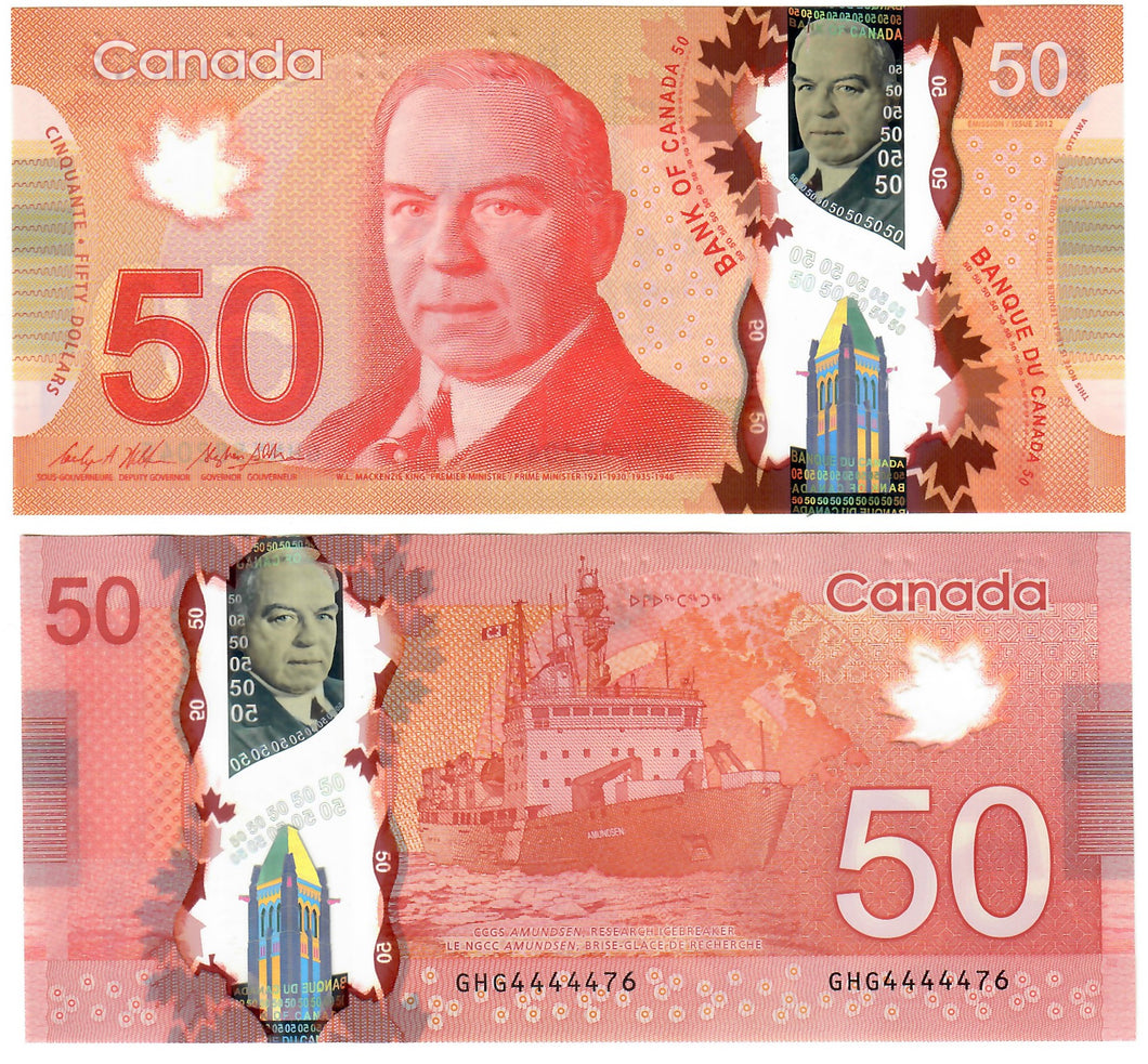 Canada 50 Dollars 2012 UNC 