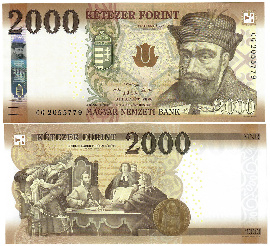 Hungary 2000 Forint 2020 UNC