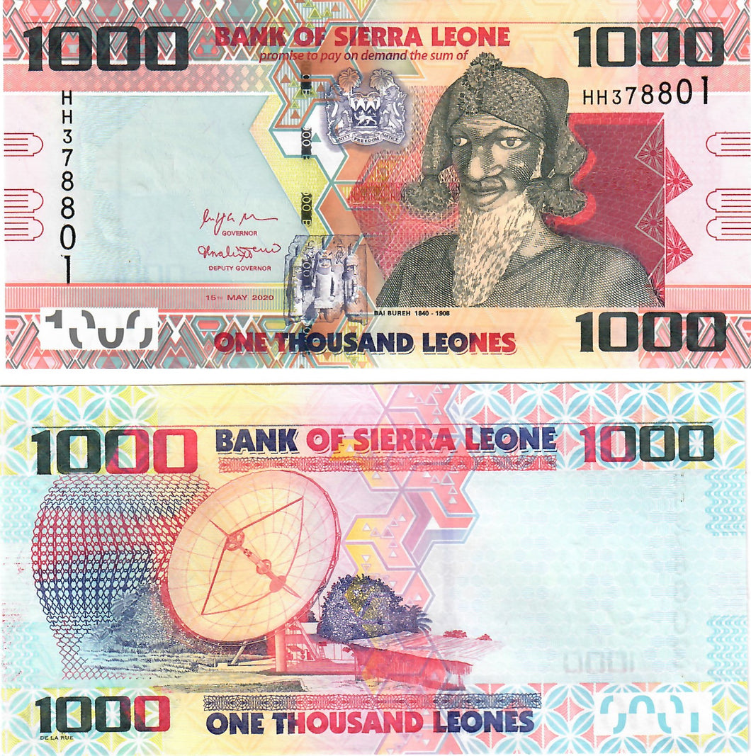 Sierra Leone 1000 Leones 2020 UNC