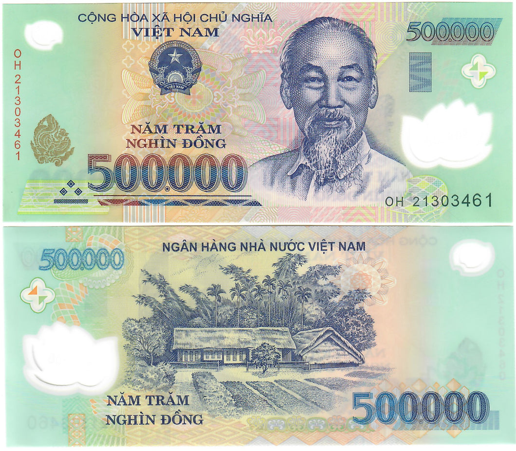 Vietnam 500,000 Dong 2021 UNC