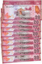 Load image into Gallery viewer, Sri Lanka 10x 20 Rupees 2020 UNC
