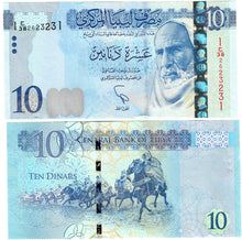 Load image into Gallery viewer, Libya 10 Dinars 2015 UNC
