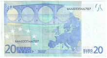 Load image into Gallery viewer, European Union 20 Euros 2002 (U France) EF Trichet ERROR
