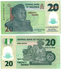 Load image into Gallery viewer, Nigeria 10x 20 Naira 2021 UNC
