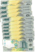 Load image into Gallery viewer, Central African States 10x 500 Francs CFA 2020 (2023) UNC
