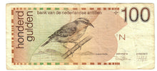 Load image into Gallery viewer, Netherlands Antilles 100 Guilders (Gulden) 1986 F
