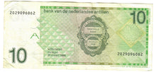 Load image into Gallery viewer, Netherlands Antilles 10 Guilders (Gulden) 1986 VF
