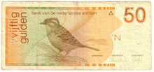 Load image into Gallery viewer, Netherlands Antilles 50 Guilders (Gulden) 1986 F

