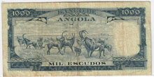 Load image into Gallery viewer, Angola 1000 Escudos 1970 VG

