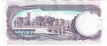 Load image into Gallery viewer, Barbados 20 Dollars 1988 EF &quot;King&quot;
