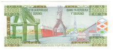 Load image into Gallery viewer, Burundi 5000 Francs 2003 UNC
