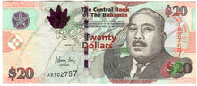 Load image into Gallery viewer, Bahamas 20 Dollars 2010 VG-VF
