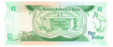 Load image into Gallery viewer, Belize 1 Dollar 1980 UNC
