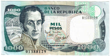 Load image into Gallery viewer, Colombia 1000 Pesos 1994 EF
