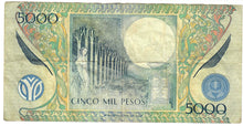 Load image into Gallery viewer, Colombia 5000 Pesos 1997 VF
