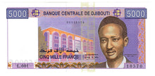 Load image into Gallery viewer, Djibouti 5000 Francs 2002 UNC
