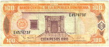 Load image into Gallery viewer, Dominican Republic 100 Pesos 1997 VF
