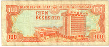 Load image into Gallery viewer, Dominican Republic 100 Pesos 1998 VF

