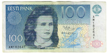 Load image into Gallery viewer, Estonia 100 Krooni 1992 VF
