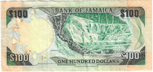 Load image into Gallery viewer, Jamaica 100 Dollars 1987 VF &quot;Brown&quot;
