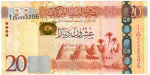 Load image into Gallery viewer, Libya 20 Dinars 2013 EF
