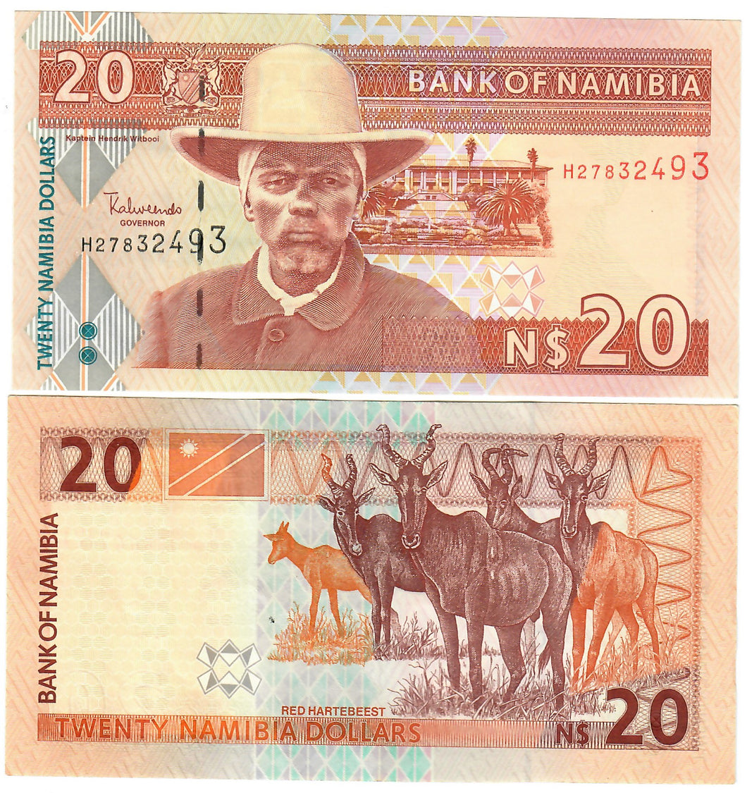 Namibia 20 Dollars 1996 (2006) aUNC