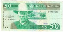 Load image into Gallery viewer, Namibia 50 Dollars 1993 VF
