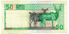Load image into Gallery viewer, Namibia 50 Dollars 1999 (2006) VF
